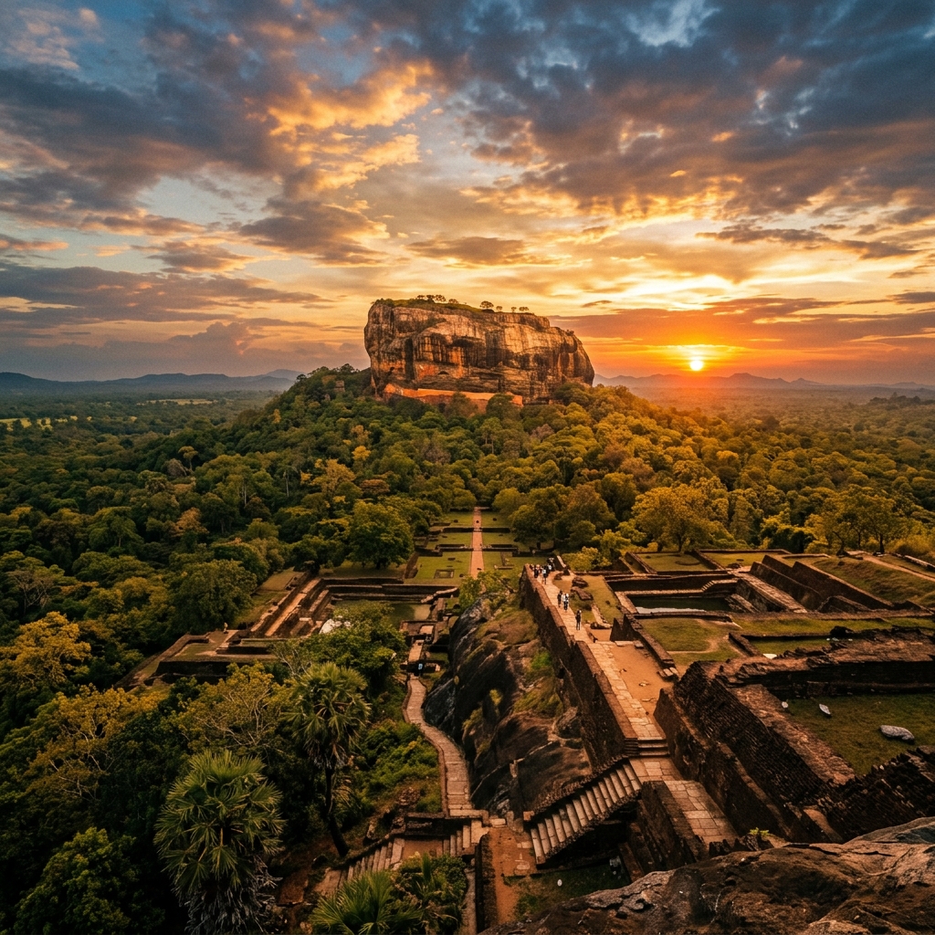Water Garden Sigiriya pool villa lily pond Sri Lanka Cultural Triangle